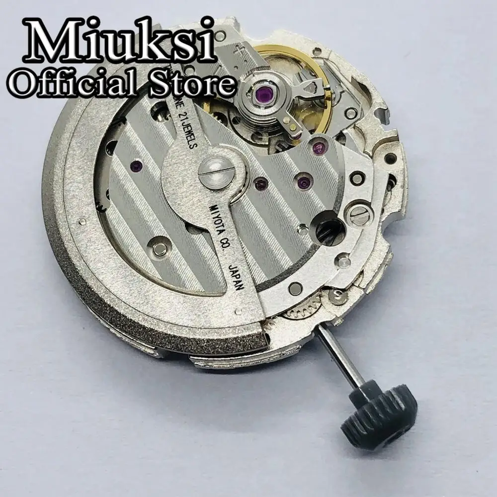 Miyota-reloj mecánico automático para hombre, pulsera con movimiento de  fecha, 21 joyas, 821A - AliExpress Relojes de pulsera