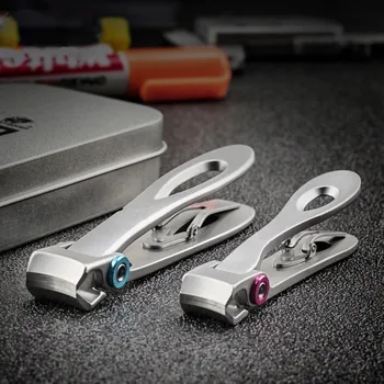

Professional Nail Clippers Stainless Steel Nail Cutter Toenail Fingernail Manicure Trimmer Toenail Clippers for Thick Nails