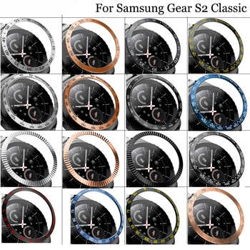 

Metal Bezel Ring Case For Samsung Galaxy Watch 42mm Bezel Styling Frame Case Cover Protection For Samsung Gear S2