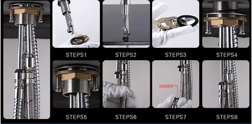 Vidric Newly Arrived Pull Out Kitchen Faucet White Sink Mixer Tap 360 degree rotation kitchen mixer taps Kitchen Tap with Soap