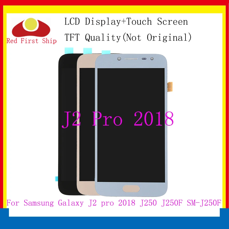 

10Pcs/lot TFT LCD For Samsung Galaxy J2 Pro 2018 J250 SM-J250 Touch Screen Digitizer Assembly For Samsung j2Pro J250 LCD Display