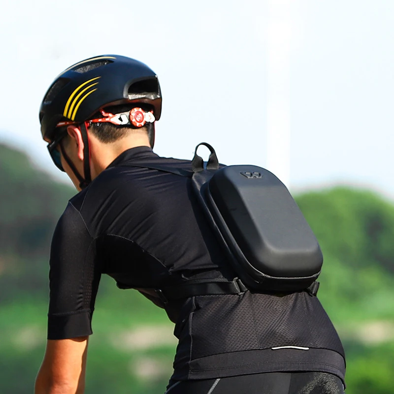 WEST BIKING Portable Cycling Duffel Bag Bicycle Backpack Sandwich Mesh Fabric 4.5L Large Capacity Design Equipment | Спорт и