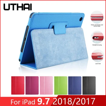 

For iPad Air 2 / Air 1 9.7 Tablet PC Protective Case Litchi Leather Case Generation Air 3 10.5 2019 9.7 2018 10.2 2019 Case