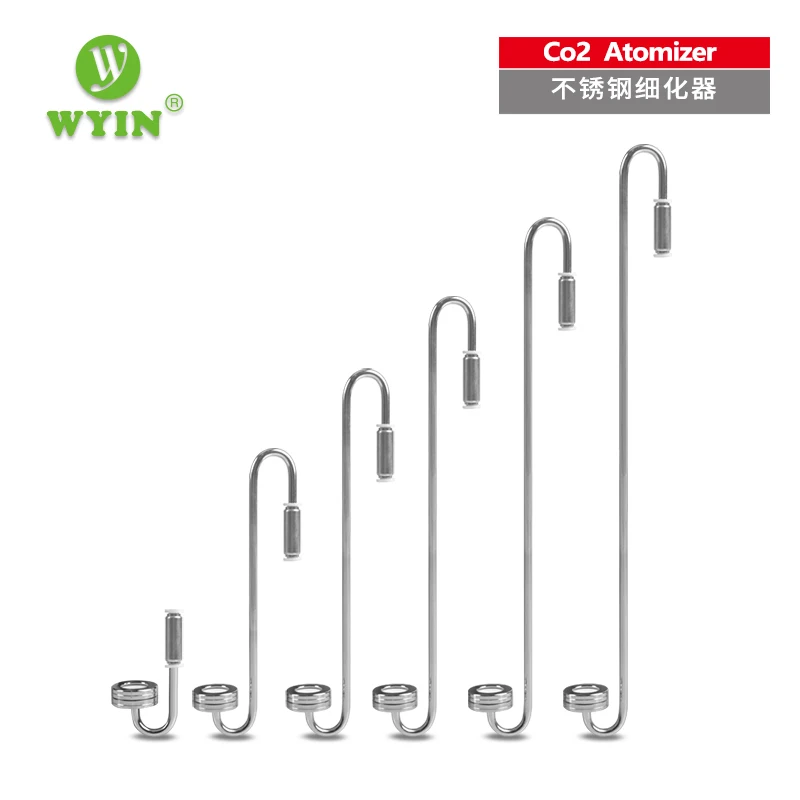

Super CO2 diffuser Stainless Steel CO2 atomizer ceramic replacement exchange aquarium plant tank Carbon dioxide atomizer