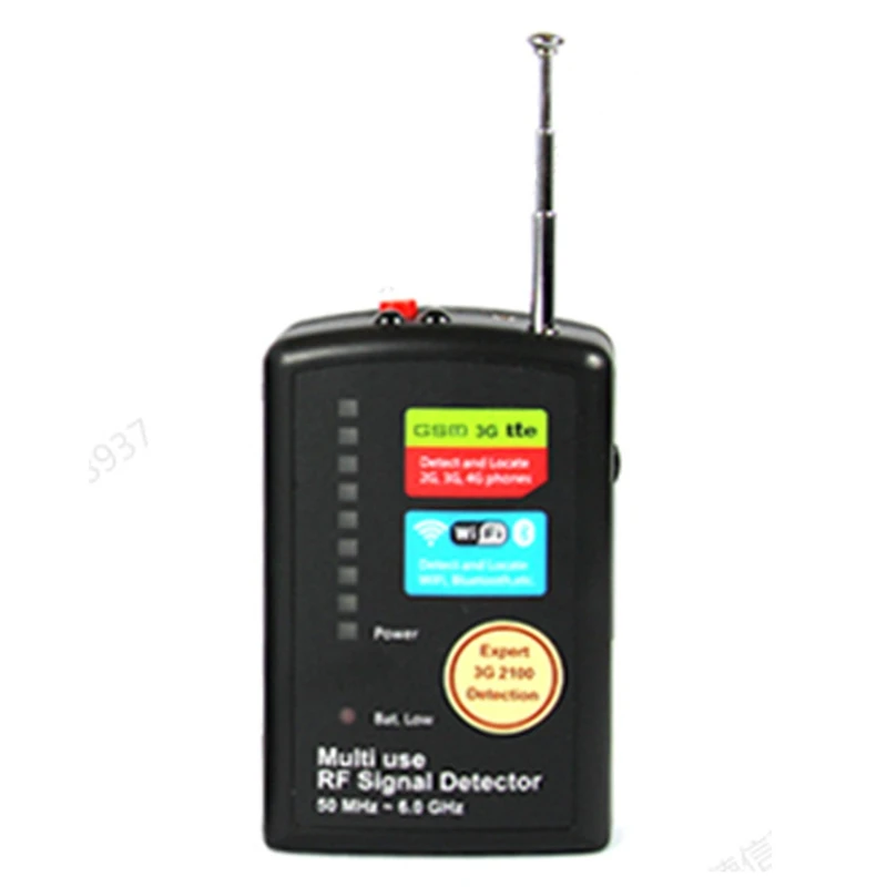 US $184.98 Multifunctional Signal Detector Wireless Signal Detector GSM GPS Detector AntiSpy Wire Camera Detection