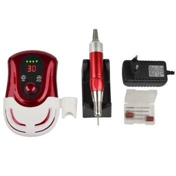 

Professional DIY 30W Portable rechargeable nail drill machine cordless electric Milling art machine kit para manicure pedicure