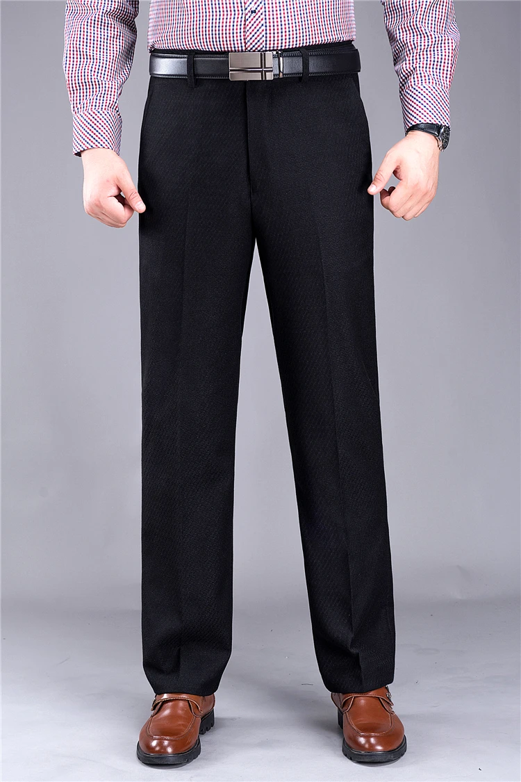Mu Yuan Yang мужской костюм брюки мужские брюки зимние Утепленные шерстяные брюки прямые деловые мужские формальные рабочие брюки
