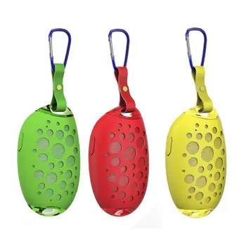 

Mini Mango Wireless Bluetooth Speaker Outdoor Stereo Speaker With Mic Hook Portable IP54 Waterproof Support Handsfree Call