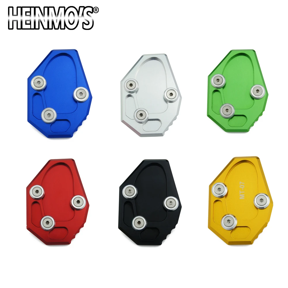 Выдвижная пластина Kickstand для Yamaha MT07 FZ07 2017 2016 2015 2014 увеличитель пластины XJ6 FZ6R Motor Foot