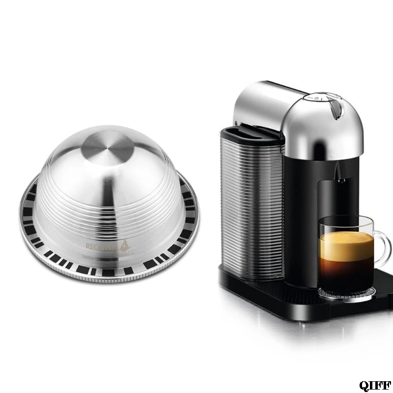 Кофейные фильтры для многократного использования для Nespresso Vertuo Vertuoline GCA1& Delonghi ENV135 11NOV16