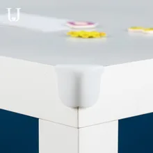 Jordanjudy силиконовый угловой защитный чехол для детей, стеклянный кофейный столик, защита для углов