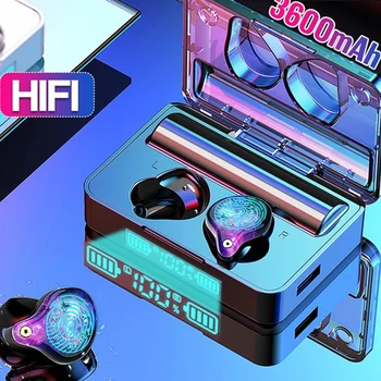 

9D Hifi Stereo Sound Colorful Design 3600Mah Super Charging Box Ipx7 Waterproof Tws