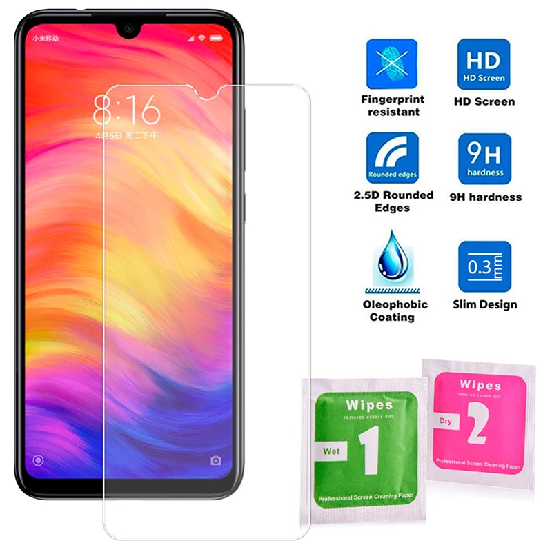 Защитное стекло для Xiaomi Redmi 7 7A Note pro 9H | Мобильные телефоны и аксессуары