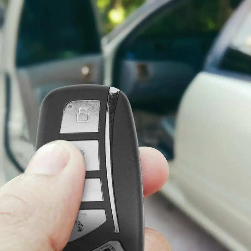 Universal Door Lock Alarm With Remote Control 405/T293 Car Keyless Entry System Keychain Auto Vehicle Remote Central Kit