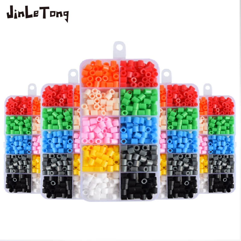 10 Colors 900pcs 5mm Hama Beads For Kids Hama Lron Fuse Beads Diy Puzzles High Quality Gift Children Toy Model Building Kit