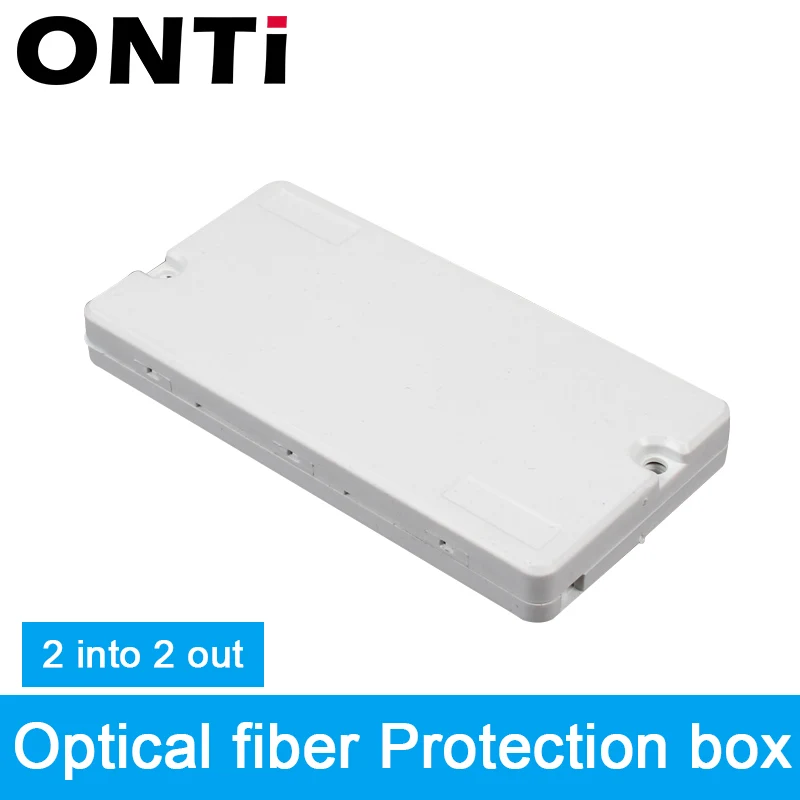 ONTi 10Pcs Optic Cable Protection Box Optical Fiber Protection Box Heat Shrink Tubing to Protect Fiber 1
