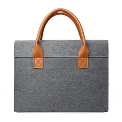 Novo portátil portátil bolsa para portátil à prova de choque simples 15.6 inch negócios portátil pasta imprimível