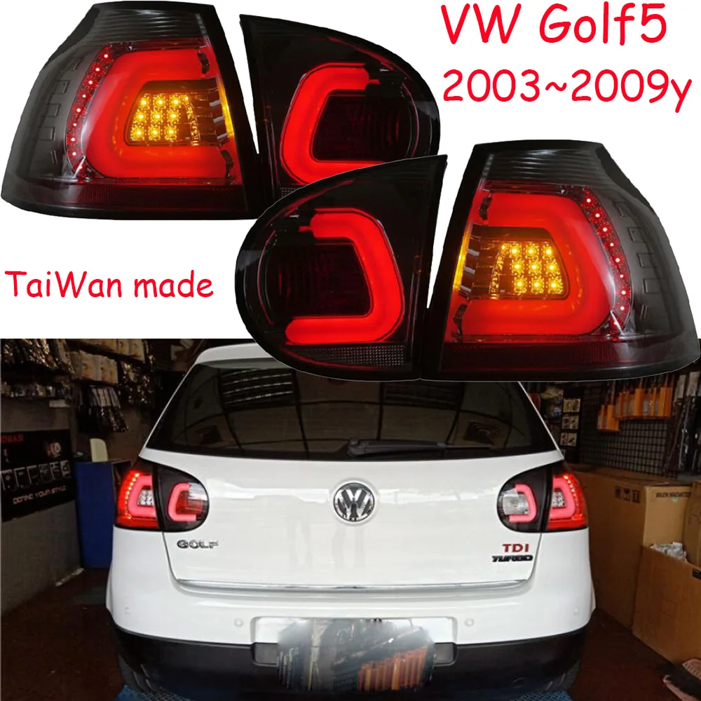 2003~ 2008 год задний фонарь для Golf5 задний фонарь для гольфа 5 автомобильные аксессуары светодиодный DRL Taillamp для Golf5 противотуманные фары