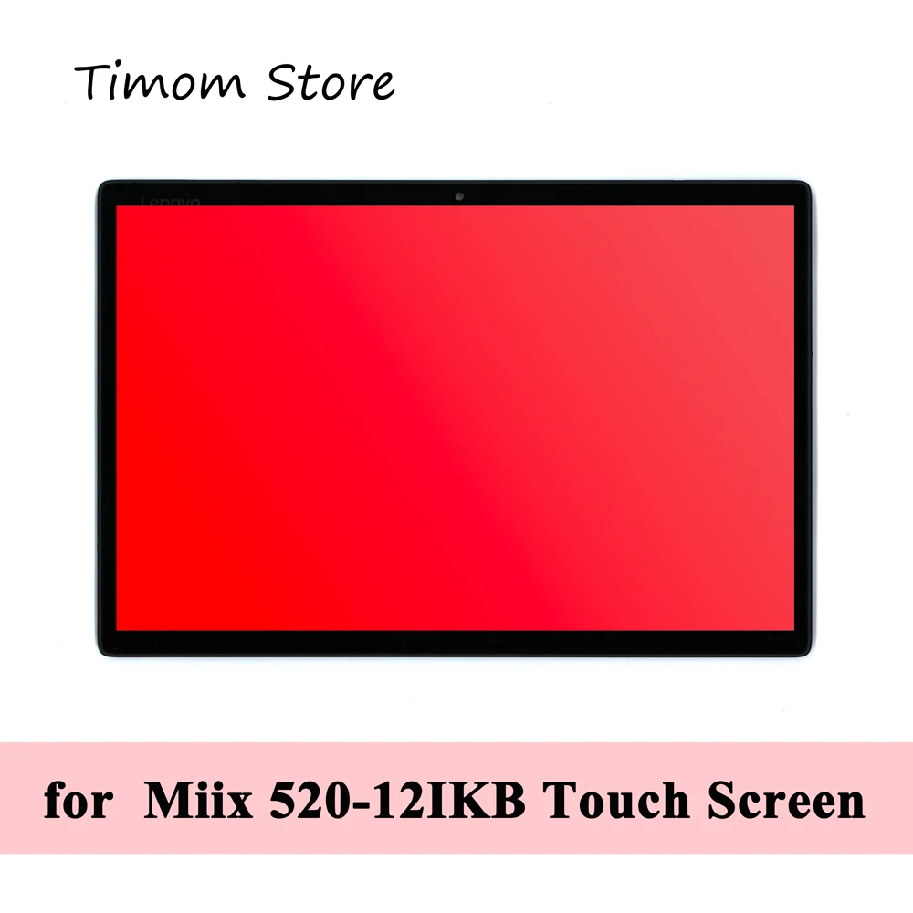Для планшета Miix 520 12 20M3 20M4 Lenovo 12IKB 81CG 2 в 1 дюйма ЖК дисплей сенсорный блок 5D10P92363 +