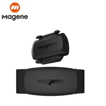 Magene H64 Dual Mode Bluetooth4.0 Ant + Sensore della Frequenza Cardiaca Fascia Toracica Bike Computer Corsa E Jogging Frequenza Cardiaca Monito S3 GARMIN cadenza