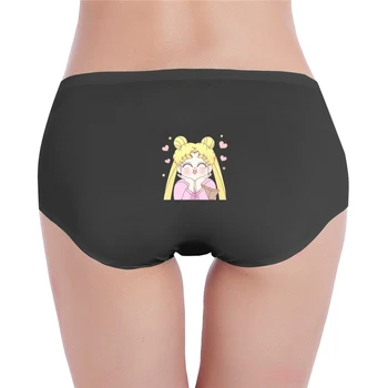 

Sailor Moon Sticker Print Ladies low waist underwear