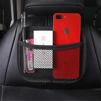 

Car Storage Net Handbag Sundries Bag Car Styling Auto Accessories Interior Car Organizer Storage Bags