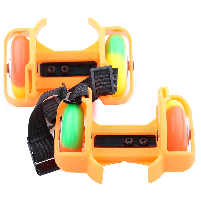 Flashing Roller Skating Shoes Whirlwind Pulley Wheel Heel Roller Skates Sports Junior Rollerskate Shoes for Kids and Adult