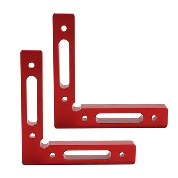 

120 Degree Positioning Squares Right Angle Clamps Woodworking Carpenter Tool L Block Square Aluminium Alloy