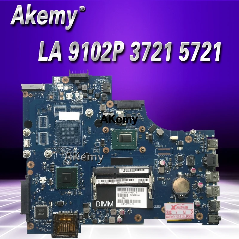

VAW11 17 LA-9102P paraFor DELL Inspiron 3721 17.3 Laptop Motherboard 0NJ7D4 NJ7D4 VAW11 LA-9102P Dual-core 1007U/ 2117U original