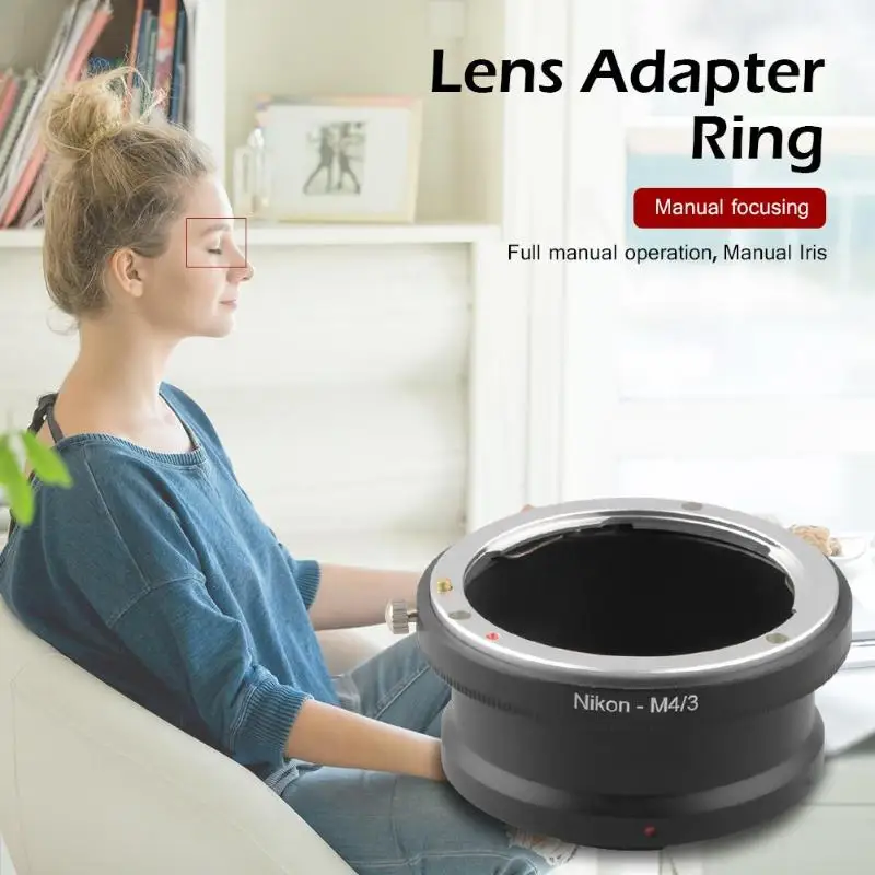 AI-M4/3 Камера Крепление объектива переходное кольцо для Nikon AI AF объектив GF1 G2 G10 EPL1 EP1 G1 M4/3 для зеркальной однообъективной камеры Камера