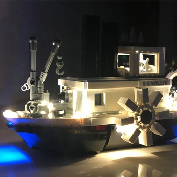 

Only LED Light Kit For Steamboat Willie Lighting Set Compatible With 21317 (NOT Include The Model)