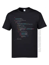 Camiseta colorida de código de programação dj, camiseta de algodão para engenharia scjp e programador de teclado