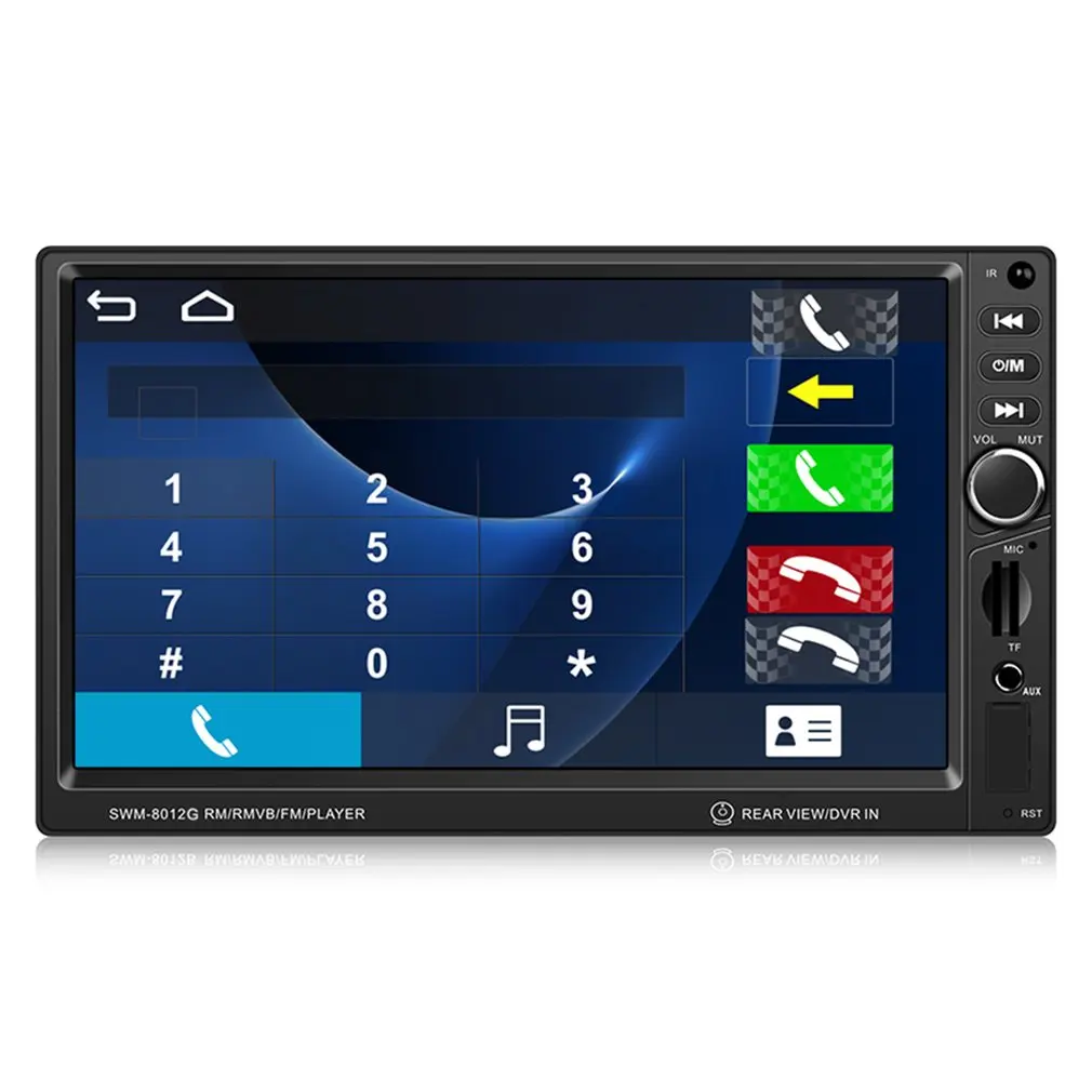 SWM-8012G 7-дюймовый большой Экран дисплея gps навигации автомобиля DVD тормоза приглашение транспортное средство Music Player Поддержка Bluetooth мини TF карты