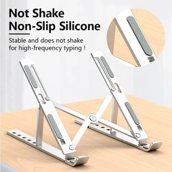 Soporte de aluminio ajustable para portátil, N8, para MacBook Air Pro, 11/13/17 pulgadas