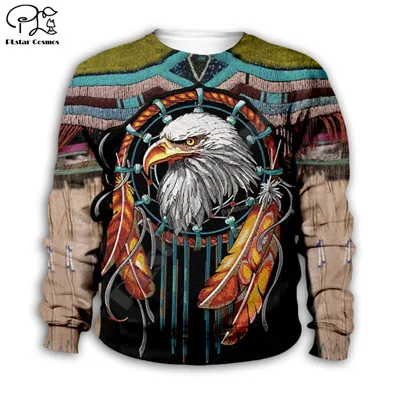 Синий Kids Baby Boy Girl Black Native Indian Lakota Skull print 3d Hoodies Tracksuit Children wear Set Cute Sweatshirts-11 - Цвет: Синий