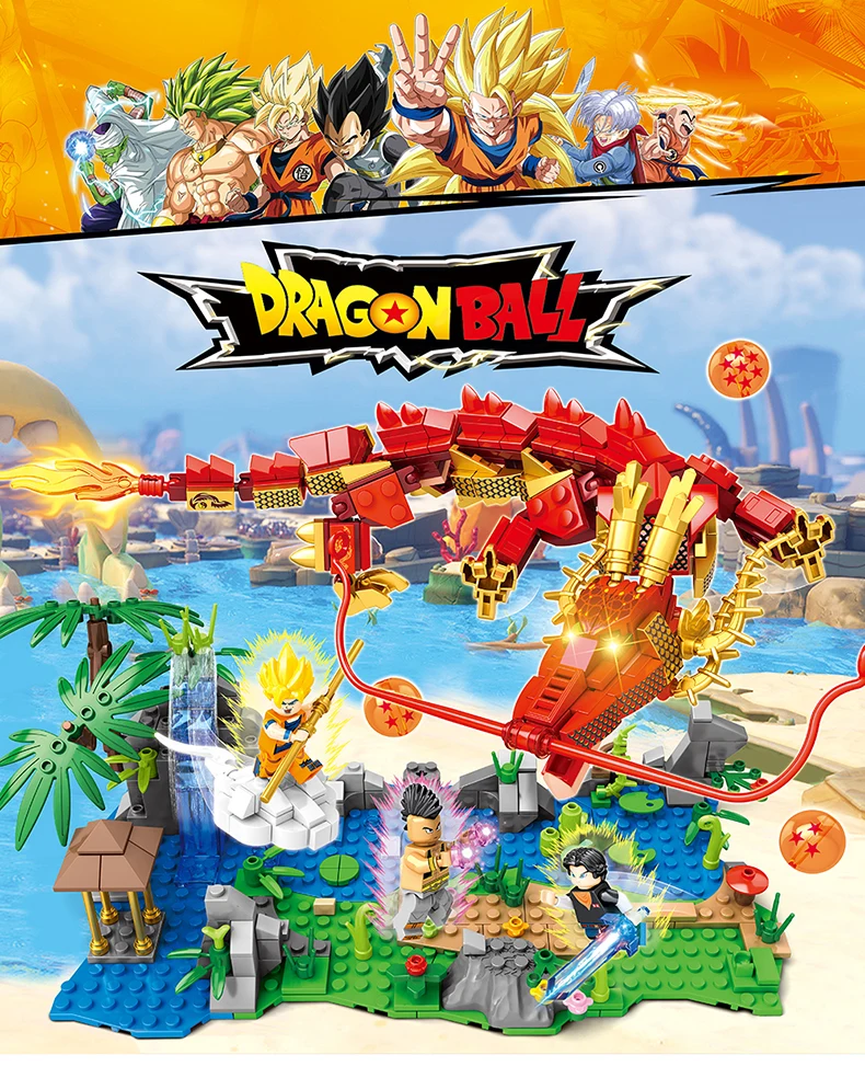 Фигурки Dragon Ball Z Broly супер Sayayin Bulma Ассамблеи игрушек для детей Кирпич вентиляторы