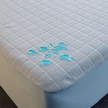 

Bed Cover Pure cotton jacquard terry cloth Quilted Mattress Protector Waterproof Mattress Topper for Bed Anti-mite Mattress Cove