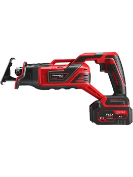 Buy Chainsaw Brushless Power Reciprocating Saw Rechargeable Lithium Small Hand-held Saber Saw Household Electric Logging Saws DC