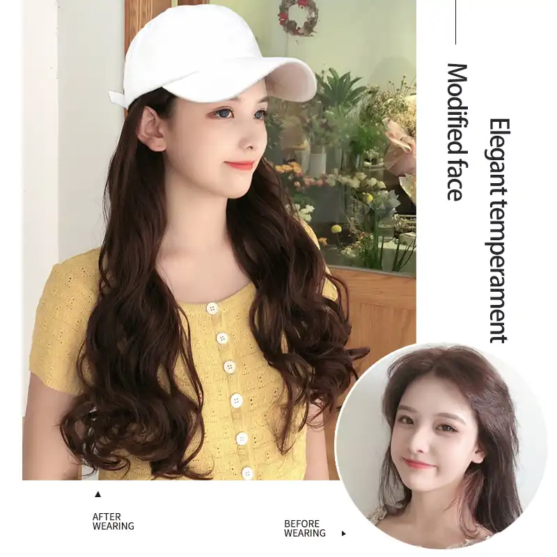 black straight cap