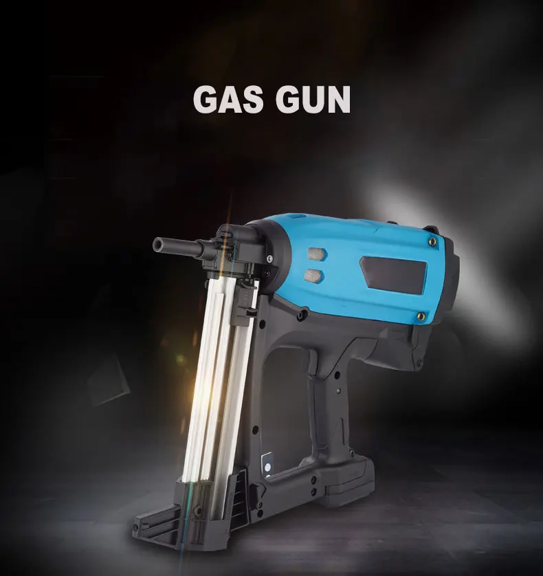 Neue batterie gas nail gun GSN50 tragbare toua luft nagler pistolen -  AliExpress