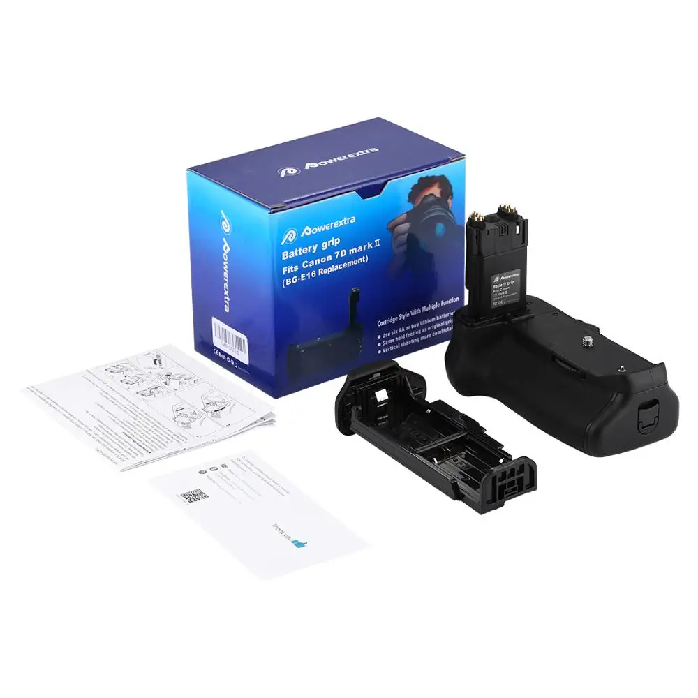 

BG-E16 Battery Grip Replacement for Canon EOS 7D Mark II Digital SLR Camera Work LP-E6/LP-E6N A1