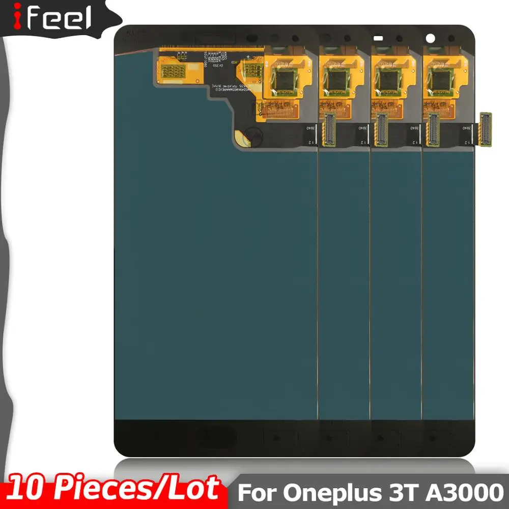 

10 pieces/lot 5.5inch LCD For Oneplus 3 3T A3010 A3000 A3003 LCD Display Touch Screen