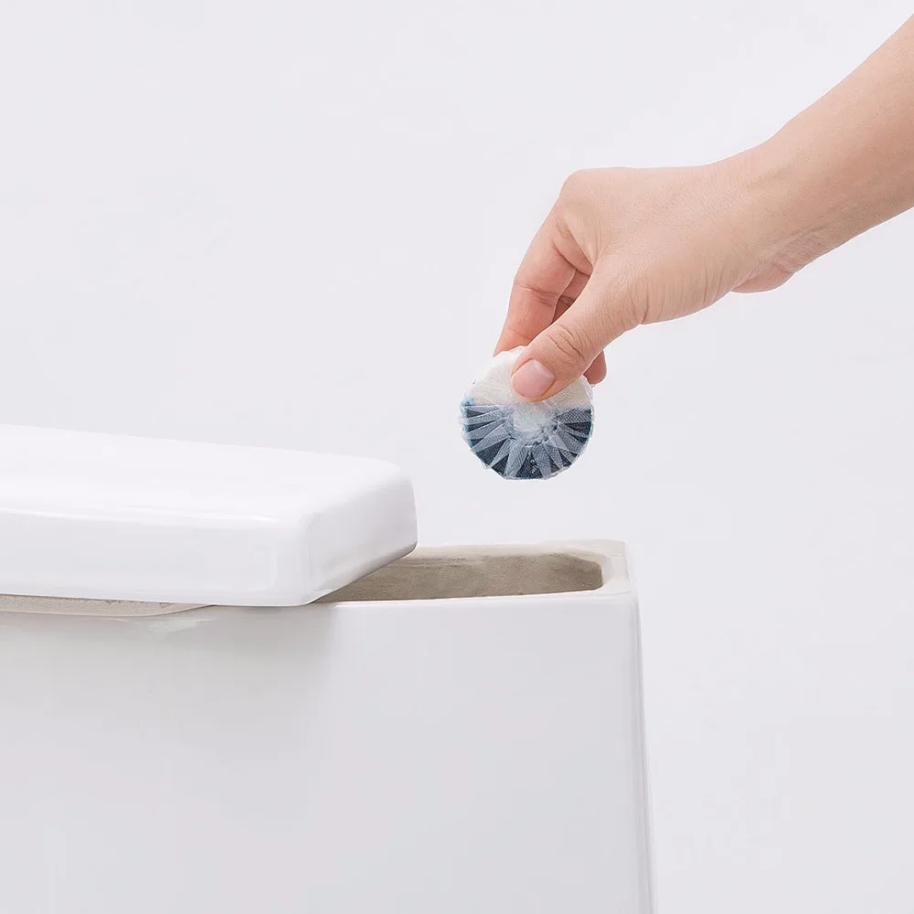 Xiaomi чисто-n-свежий автоматический промывной синие пузыри, для унитаза очиститель дезодорации для очистки бытовой для Ванная комната туалет очиститель