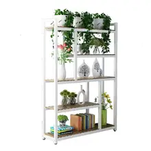 Decorativa Madera Estanteria Estante Para Plantas деревянная напольная подставка для цветов, стойка, полка для растений