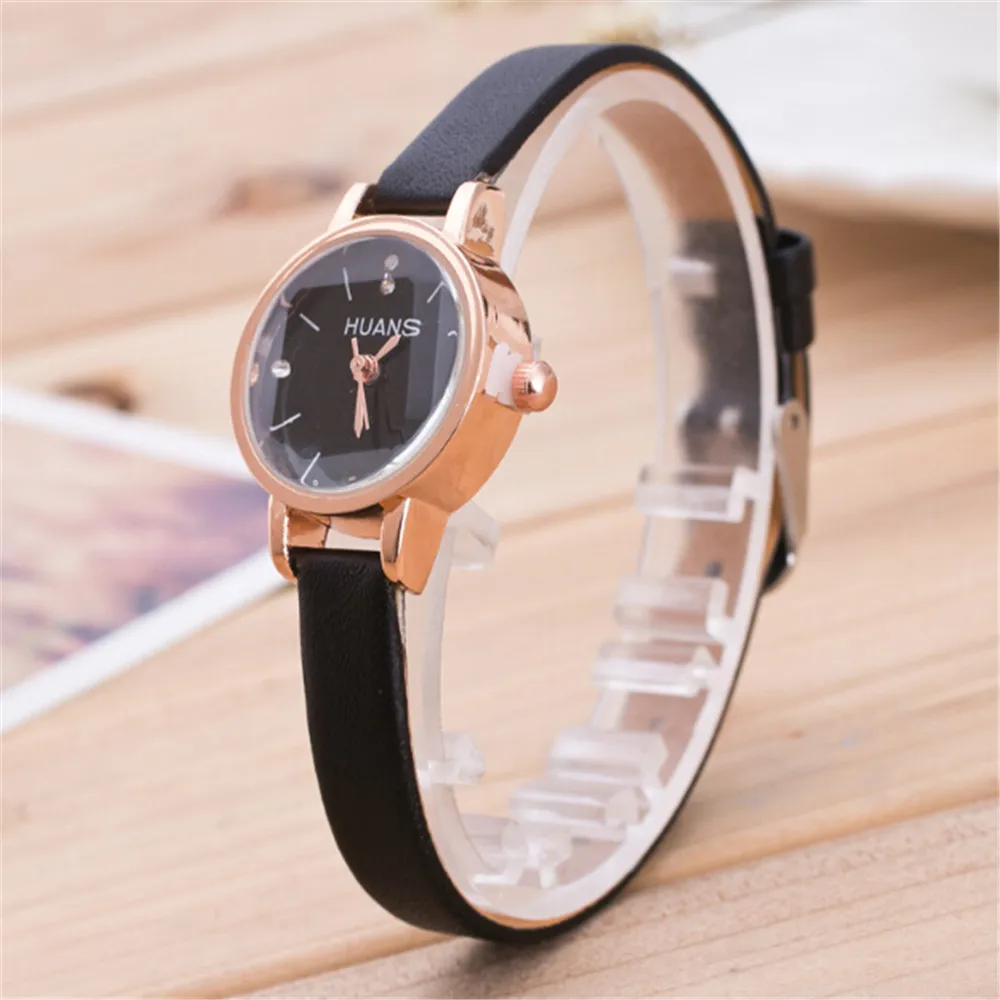 Minimalist Fashion Woman Fine Strap Watch Travel Souvenir Birthday Gifts Student Wrist Watch Ladies Watch Bracelet Watch Clock
