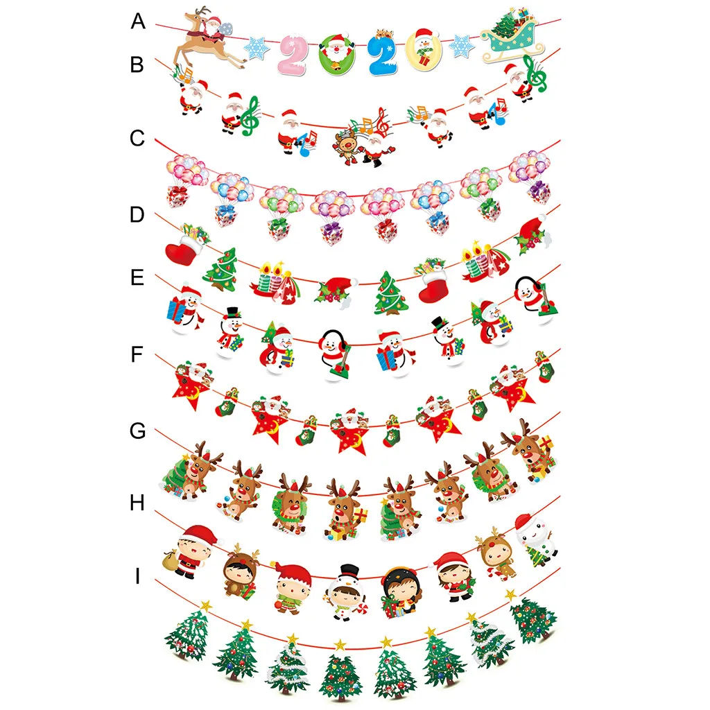 

Merry Christmas Banner Decoration Hanging Flag Santa Snowman Elk Sock Xmas Party Лгбт Аксессуары Flag Lgbt Twenty One Pilots