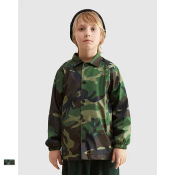 

Ouyang&Ivan Boy Winter Thick Plus Fleece Shirt 2019Autumn New Tide Brand Casual Camouflage Velvet Student Jacket Thick Girl Coat