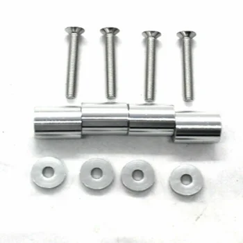 

4pcs Racing 1Inch Billet Hood Vent Spacer Riser For Car Auto Turbo Engine Motor Auto Accessories