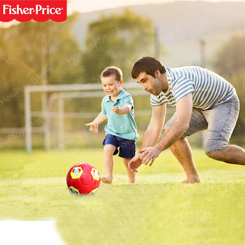 Fisher-Price детские футбольные Игрушечные Мячи тренировочный мяч студенческий детский сад родитель-ребенок футбол Семейная Игра