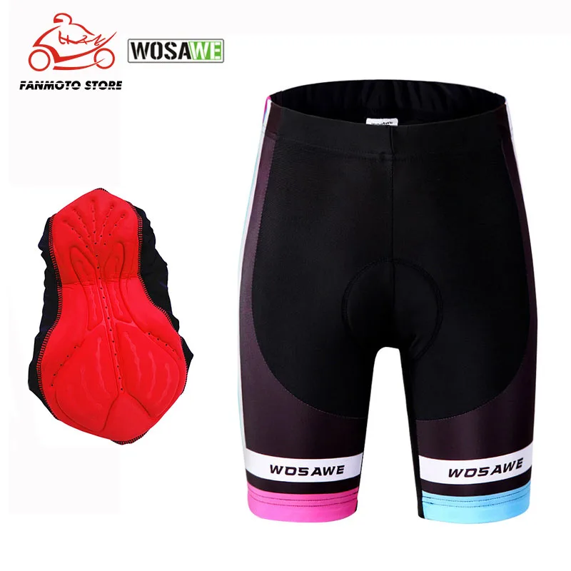 WOSAWE женские мотоциклетные шорты с силикагелевой подкладкой противоударные MTB